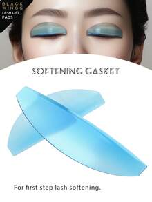 BLACKWINGS 1 Pair Reusable Eyelash Lift Kit, Includes Eyelash Perming Pad, Silicone Eyelash Lift Curler, Applicator, Eyelash Lift Tools, Silicone Eyelash Curler, Eyelash Lift Rod, Makeup Beauty Tools, Reusable Eyelash Lift Pad - Multicolor - View 8