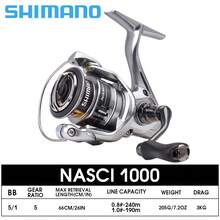 SHIMANO NASCI 路亚轮，HAGANE Gears/AR-C 线轮，多用途路亚轮