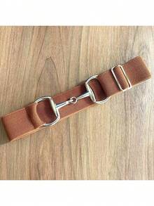 1 PC Adjustable Elastic Waist Belt Metal Buckle Fashion Apparel Accessories Female Belt Fall, Autumn, Halloween - Multicolor - View 10