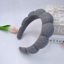 1pc Women Simple Cloud-Shaped Headband For Washing Face Hairband Diadema Hair Hoop