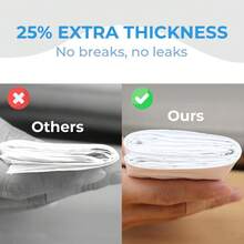 120/80/20 Pack Cat Litter Bags With Drawstring, Compatible With 3/4 Heavy Duty Cat Litter Box Liners Waste Bags Replacement Multicolor