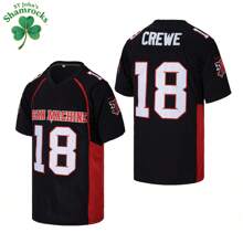 Kekambas Herren Freund-Stil #18 Paul Crewe Mean Machine The Longest Yard Film American Football Trikot mit Stickerei
