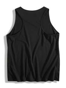 LGBT Lesbian Matching Couples Compliment I Like Her Boobs Tank Top - Black - View 2