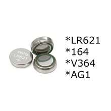 Kit 10 / 50 Alkaline Button Battery LR44 A76 AG13 LR41 AG3 LR621 AG1 164 V364 LR626 AG4 377 LR1130 AG10 - Bạc - Xem 6