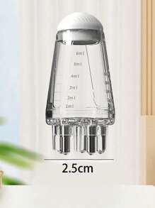 1pc Clear Oil Comb, Multi-Functional Scalp Massager, Suitable For Serum, Nutrition Liquid, Conditioner, Essential Oil, Accurately Deliver Liquid Or Oil To Hair Roots. ,Hair Styling Tools
