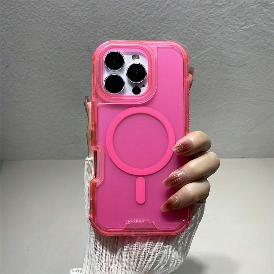 Basic Phone Cases - Rose Rouge - Voir 1
