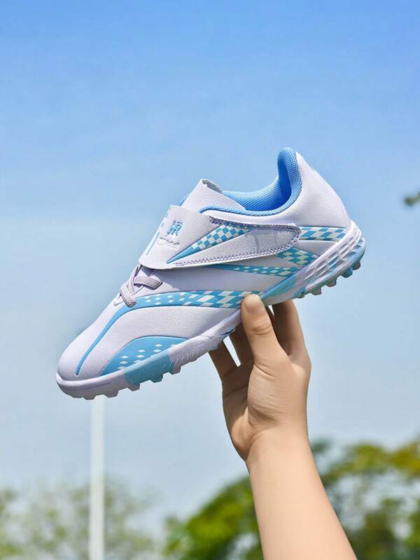 Professional Football Shoes, Unisex Molded Stud Shoes For Kids/Children, High-Top Teens Specialized Shoes, Outdoor Soccer Cleats