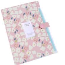 Flower Style File Folder, Back To School Expanding File Folders With Labels, Stylish File Organizer, Accordion File Organizer Letter Size For School, Office And Home, Multi Colors Optional Back To School, School Supplies