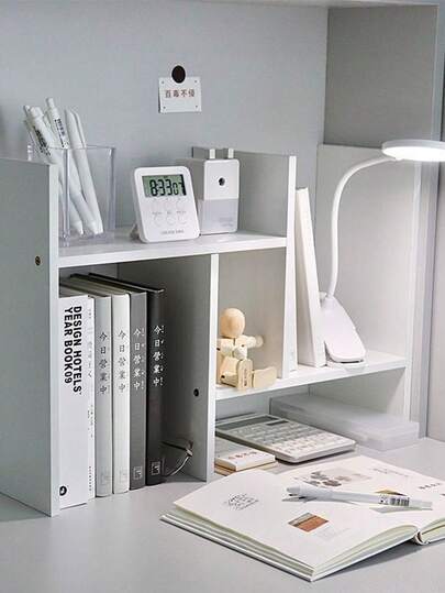 1个简约桌面收纳架：整齐有序，提升生活舒适度