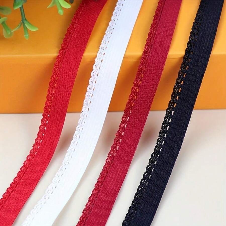 10mm Stretch Lace Trim Elastic Lace Trim For Underwear Bra Garment Sewing Accessories DIY Handmade Sewing Crafts, Clothing Accessories
