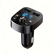 Lecteur MP3 pour voiture, chargeur rapide double USB, récepteur Bluetooth FM, compatible Bluetooth 5.0, émetteur FM, clé USB, kit pour voiture