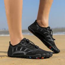 Zapatos de agua unisex, adecuados para vacaciones en pareja en la playa, campamento, fiesta, zapatos de verano de mujer para actividades acuáticas, parque acuático, flexibles y antideslizantes para natación