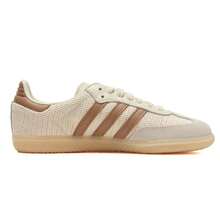 Adidas Originals SAMBA OG Clover Men's Shoes Women's Shoes Sports Shoes Lightweight Wear-Resistant Low-Top Sneakers Couple Casual Shoes JI3185 - Creamy White/Cardboard Yellow/Crystal Sand Brown - View 2
