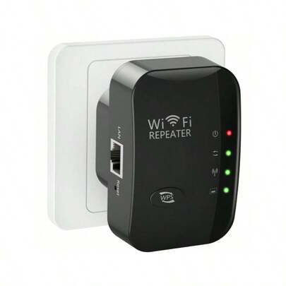 Repetidor Wifi Inalámbrico Router,Repetidor Wifi, Amplificador De Señal Inalámbrico, Amplificador Inalámbrico De 300m, Amplificador De Señal Para Repetidor Wifi, Amplificador De Señal Extensor De Wifi De Última Generación - 2640 Pies Cuadrados, Con Puertos Ethernet, Amplificador Remoto, Repetidor De Internet Inalámbrico, Punto De Acceso - Configuración Con Un Solo Botón, Compatible Con Alexa