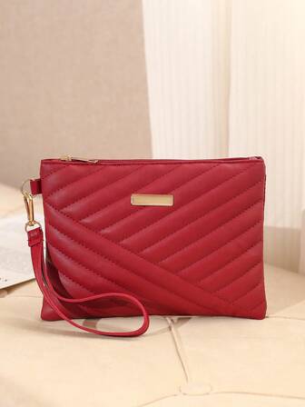 Stor kuvertplånbok för kvinnor, handhållen smartphoneväska