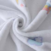 1PC 70*100cm/27.6*39.4in Baby Blanket, Soft And Comfortable, Newborn Blanket, Baby Room Supplies, All Seasons - Rainbow White - View 6