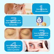 Parche para ojos South Moon para ojos secos y fatiga, para quedarse despierto hasta tarde, máscara para los ojos, parche para dormir - Multicolor - Ver 6
