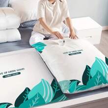 1pc - Vacuum Compression Storage Bag Moisture-Proof Insect-Proof Quilt Clothing Storage Bag Printing Compression Bag Travel Home Storage Bag