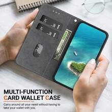 Magnetic Flip Faux Leather Card Pouch Phone Cover Compatible With Redmi A4 A3 A1 14C 13 13C 12C 12 4G 5G 10 10C 9 9C 9A 11a Redmi Note 8 9 10 11S 12 13 14 Pro+ Plus 4G 5G POCO X6 M6 Pro Card Holder Stand Wallet Protective Case - Multicolor - View 9