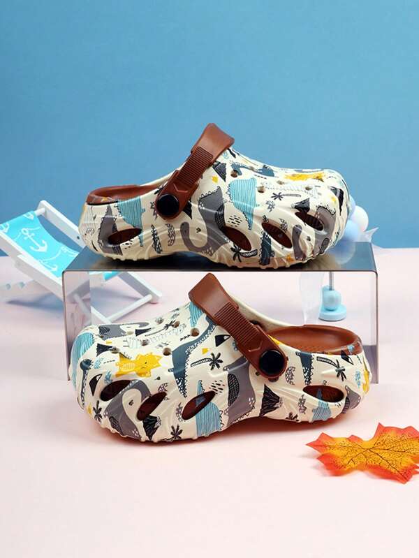 Dziecięce oddychające antypoślizgowe sandały z siateczki, modne wygodne codzienne sandały na zewnątrz dla chłopców, letnie