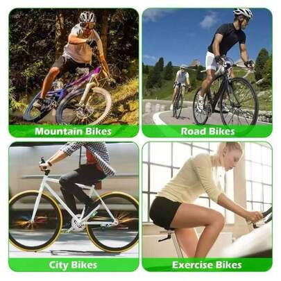 1 st mjukt förtjockat cykelsadel andningsbart cykelsadelöverdrag bekvämt skumsäte mountainbike cykling dyna kuddeöverdrag slumpmässig leverans