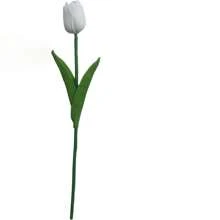 1pc/5pcs/10pcs Miniature PU Plastic Tulip Artificial Flowers, Lifelike Decor For Home, Cafe, Garden, Patio, Suitable For Spring & Summer Decoration