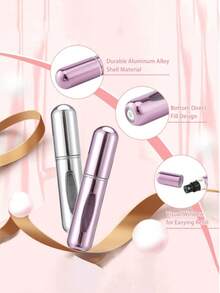 【独立包装及收纳必备】1件组合装,香水独立包装瓶,香水喷雾瓶,迷你可填充喷雾瓶,家居生活,收纳整理,美妆小样独立包装,化妆包,旅行必备 - 彩色 - 查看 3