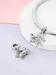 STYFNE 1pc Beaded Rabbit, Owl, Koala, Poodle, Tiger, Dachshund Bag Pendant Decoration, Suitable For DIY Bracelets, Jewelry, Handmade Gifts For Women