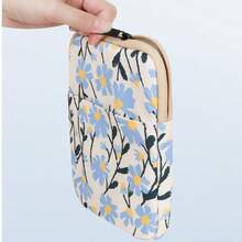 7-Inch Fashion Personalized Canvas E-Book Tablet Inner Bag Protective Cover 3C Digital Storage Pouch Power Bank Bag - Multicolor - View 4