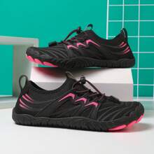 Zapatos de agua informales y ligeros de versión ancha para senderismo, playa, natación, fitness, baile