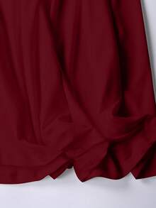 EARO European & American Style Long Women's Dress, Solid Color Twist Knot Side Slit Short Sleeve Bodycon Maxi Dress, Spring/Autumn New Arrival, American Vacation Vibe, Everyday Casual Chic, Comfortable Stretchy Fitted Unique Elegant Slimming A-Line Dress