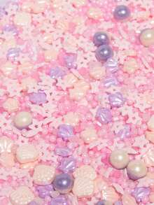 130克/4.59盎司食用闪光糖粒，适用于蛋糕、冰淇淋圣代、巧克力松露、马卡龙、家庭烘焙、纸杯蛋糕、饼干、华夫饼、甜甜圈、棒棒糖、翻糖、甜点 | DIY生日/婚礼/情人节派对用品 | 母亲节 - 彩色 - 查看 10