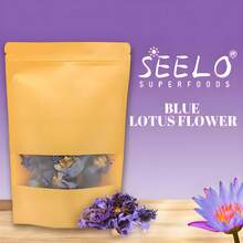 Seelo 1.76oz Egyptian Blue For Lotus Flower Tea -  50g/Bag Whole Blossom, Hypoallergenic, Freshness Guaranteed, Gift Collection. - 50g(1.75oz) - 查看 1
