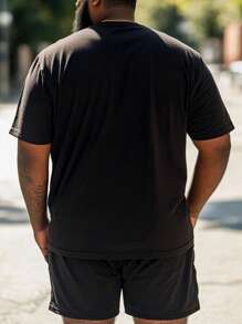 Herren Lässig Kurzarm T-Shirt in Große Größen, St. Patricks Day Gewichtheben Kreuzheben Fitness Slogan Grafik-Muster, geeignet für aktive Outdoor-Aktivitäten und Sport, Pendeln, Dates, Essen gehen und andere formelle/legere Anlässe - Rundhalsausschnitt, Kurzarm, körperbetonter Power Lifting GYM Slim Fit - Aus elastischer Polyesterfaser, weich und atmungsaktiv - Maschinenwaschbar - Perfektes Geschenk für Männer