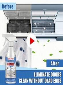 1 Peça Limpador de Espuma de Ar-condicionado, Limpa e Desodoriza Unidades de Ar-condicionado Internas e Externas sem Desmontagem, Remove Sujeira e Odores, Espuma Limpadora de Ar-condicionado de Pendurar