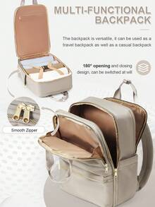 Floless 时尚简约大容量纯色韩版多功能单肩包，运动休闲斜挎包，适合工作、上学、购物、旅行、通勤，可装水杯和雨伞，是节日送礼佳品。也可作手机包、旅行包、露营包、假日必备包、徒步包。 - 彩色 - 查看 6