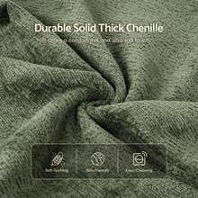 Advwin Oversized Modular Sectional Sofa, 5/6/7/8 Seat Plush Chenille Couch With Storage Ottoman & Thick Cushions, Modern Comfy Convertible L Shaped Sleeper Sofa Bed For Living Room, Green - 綠色 - 查看 6