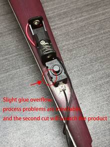 Rave Folding Fan LED Illuminated Large Hand Fan Color Luminous Handheld Folding Fan (Product Without Battery) Used For Party Gifts, Performance Shows, Weddings, Birthdays, Home Decor Nightclubs, Fluorescent Prop Fans, Halloween Parties, Role Playing, Luminous In The Dark, Gifts, Parties - Multicolor - View 8