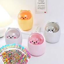 1Pc Trash Can Cute Trash Can Desktop Decoration No Power Supply Required Suitable For Home And Kitchen