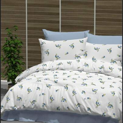 NOVARIA HOME - 2/3-teiliges Bettbezug Set - 135*200 1 Kissenbezug 50*70 - 200*200 2 Kissenbezüge - 220x240 2 Kissenbezüge - Hergestellt in der Türkei