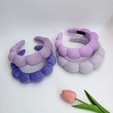 1pc Women Simple Cloud-Shaped Headband For Washing Face Hairband Diadema Hair Hoop