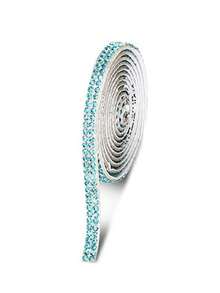 Sparkling 1-Meter Self-Adhesive Rhinestone Strip For Car Interior Party & Wedding Decor - PVC Crystal Bling Trim For Vehicle Dashboard, Door Handles Windows And Gift Boxes