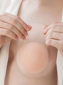 2 Pcs Nippleless Covers, Silicone Breast Lift Reusable Breast Pasties Petals