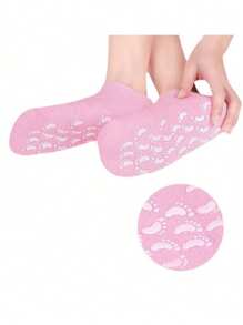 Moisturizing Glove And Sock, Gel Spa Moisturizing Therapy Sock & Glove, Soften Repairing Dry Cracked, Hands Feet Skin Care, Effective In Repair Dry And Chapped Hands And Feet Skin Care(4 PCS)