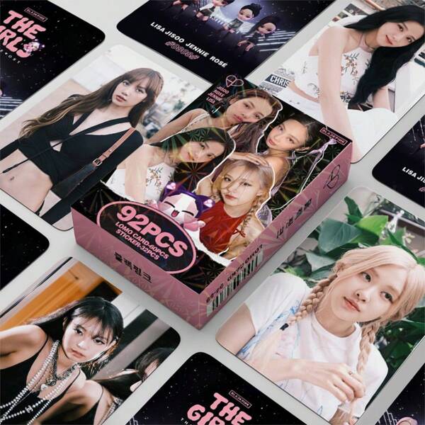 bandai Banpresto 92 Pcs Support Cards,(60pcs Cards + 32pcs Stickers) Double-Sided LOMO, Greeting Cards, Bookmarks, Holiday Gifts, Christmas Gifts, Christmas Gifts