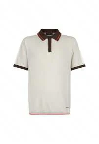 Polo grigia in maglia
