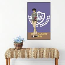 ONE PIECE Set de 1/3/6 pièces Posters sur canevas de One Piece - ZORO, SANJI, LAW, art mural minimaliste funky et preppy pour la décoration de chambre, dortoir, salon (sans cadre)