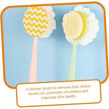 Body Shower Brush Bathroom Shower Use For Daily Shower Users Remove Dust And Excess Oil Enhance Skin Health - Multicolor - View 8