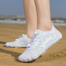 Zapatos de agua unisex, aptos para parejas de vacaciones a la playa, campamentos y fiestas. Zapatos acuáticos verano descalzos para mujer para parques acuáticos, antideslizantes, ligeros para natación, suaves y antideslizantes para verano