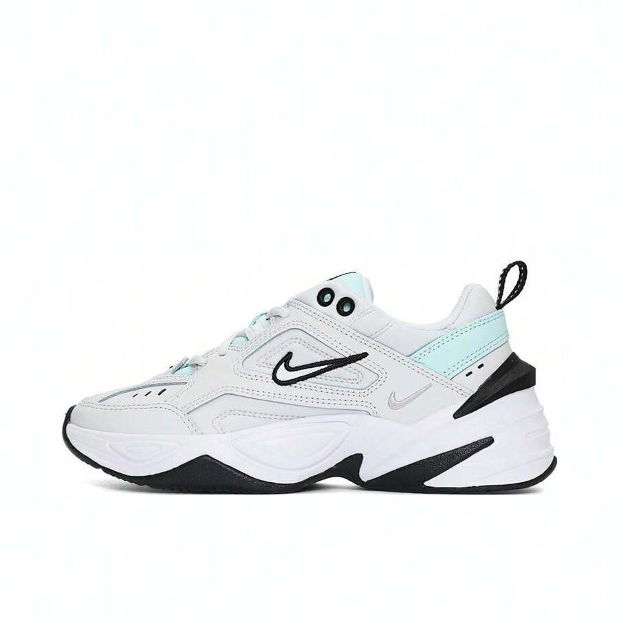 女款 NIKE M2K TEKNO 休闲运动鞋，低帮，货号：AO3108-013 - 灰色 - 查看 1